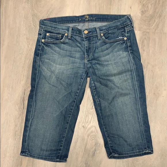 7 for all mankind bermuda - Picture 1 of 6